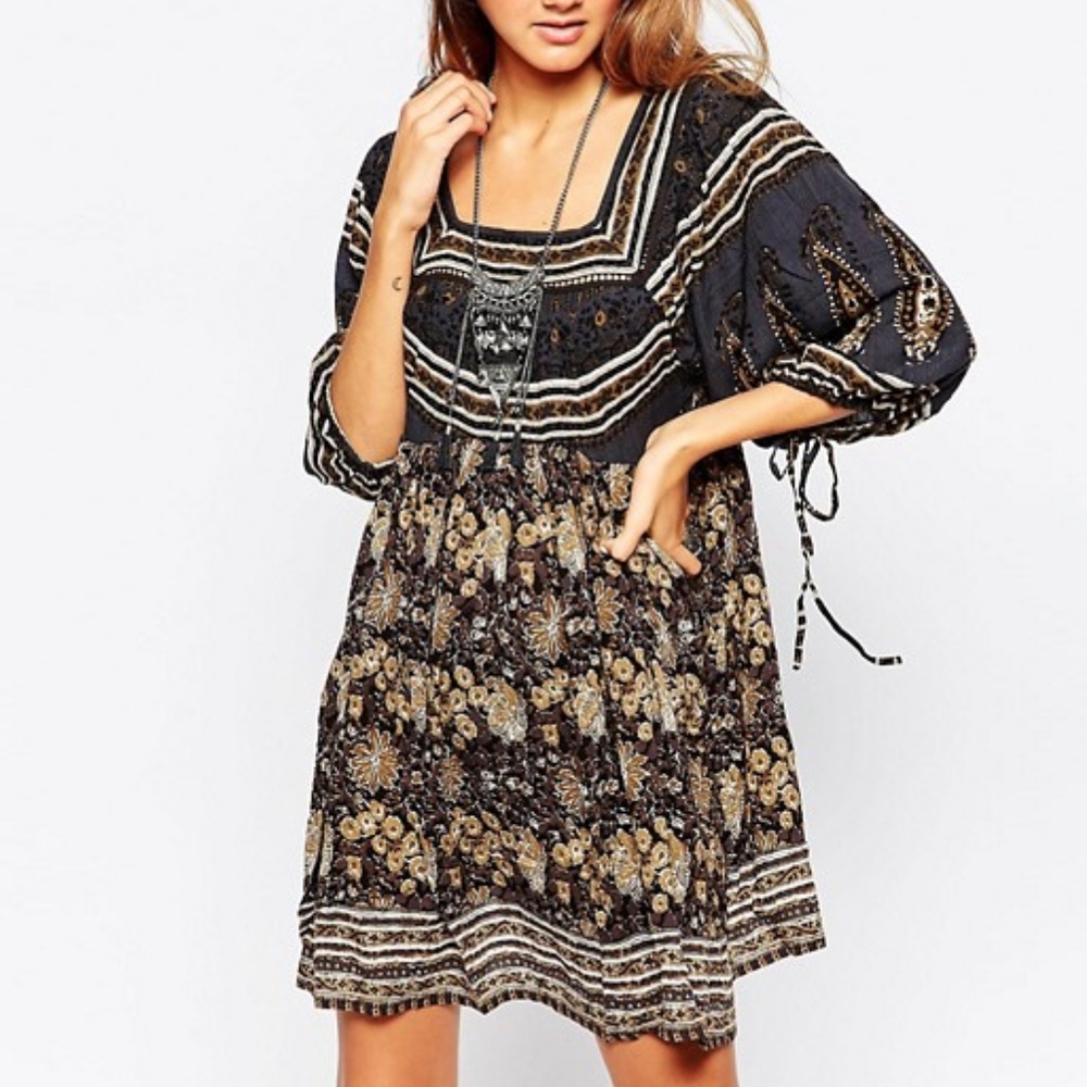 Free People Midsummer Dream Mini Dress - Picture 1 of 7
